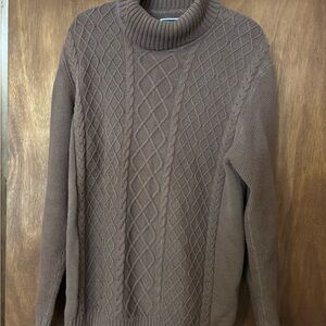 Club Room Brown Turtleneck Sweater